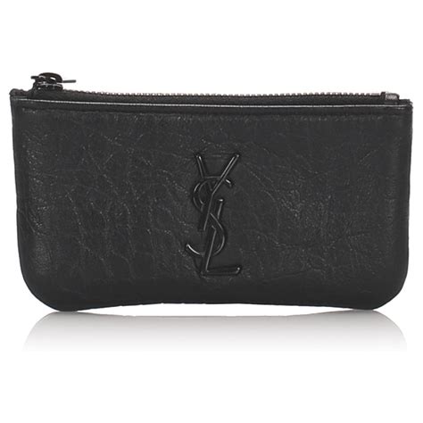 coin purse ysl|ysl coin pouch.